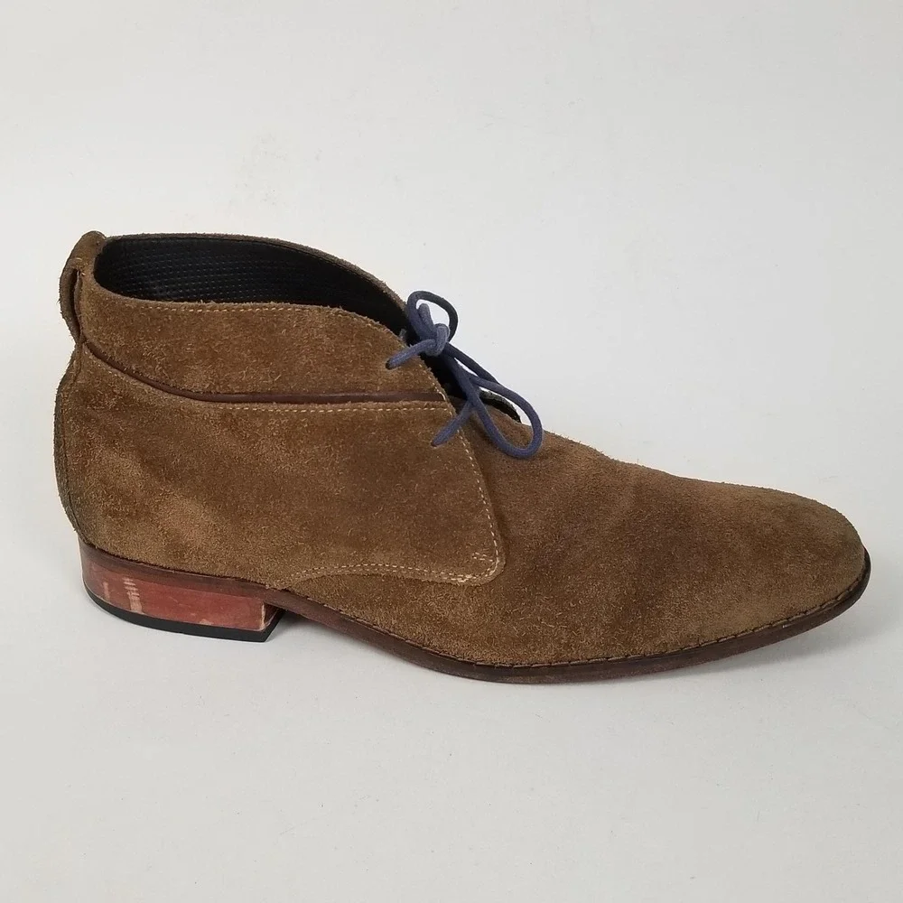 Cole Haan Shoes Mens Size 11 Brown Suede Chukka Bootsr Casual Everyday